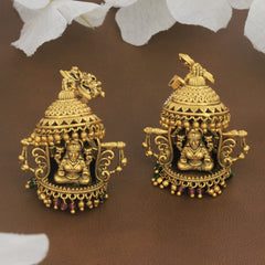 Antique God Design Earrings
