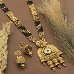 Antique Mangalsutra With Earrings