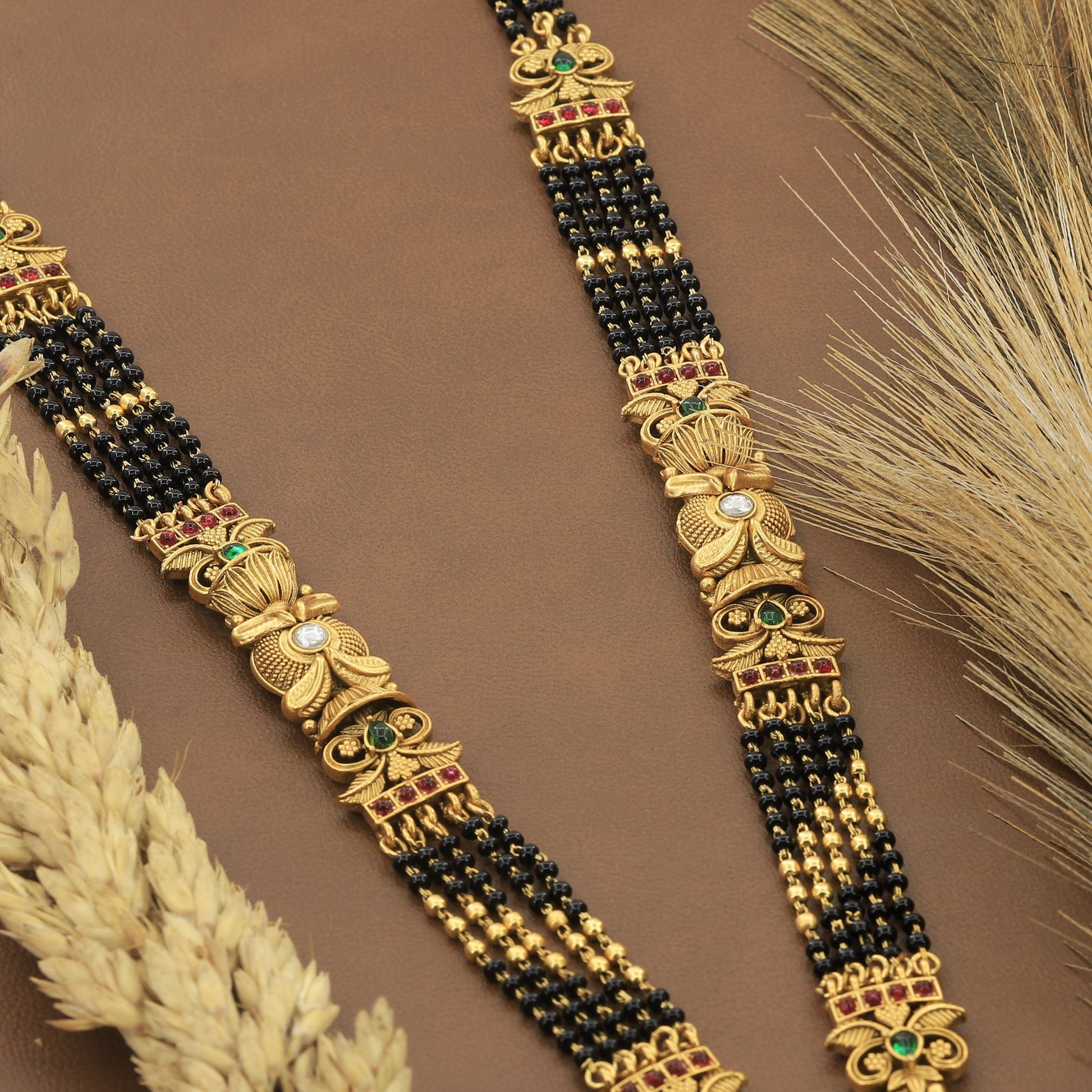 Antique Mangalsutra With Earrings