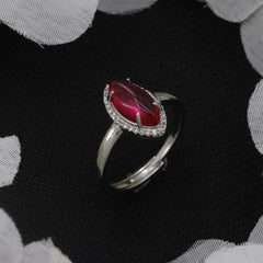 Marquise Design Stone Diamond Free Size Ring