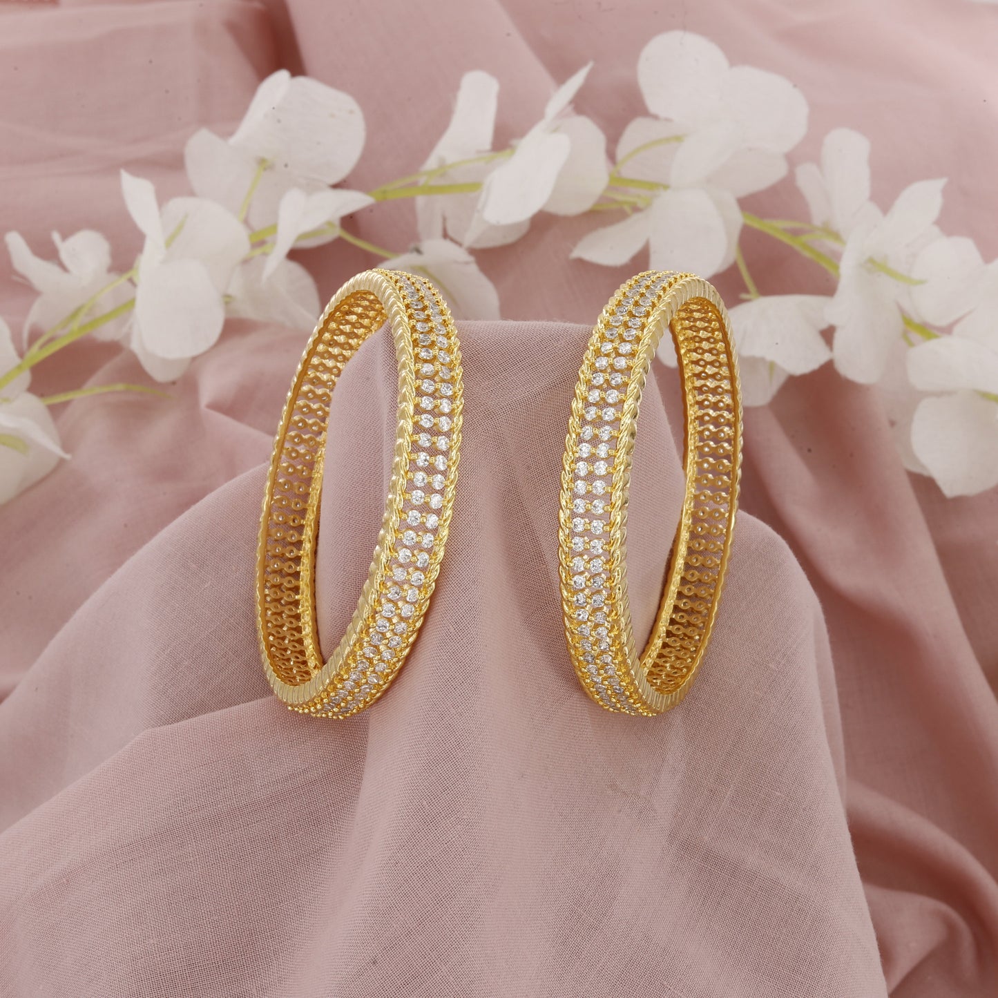 White Diamond designer Bangles