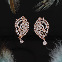 Marquise Cut Diamond Rose polish Pendant Butti