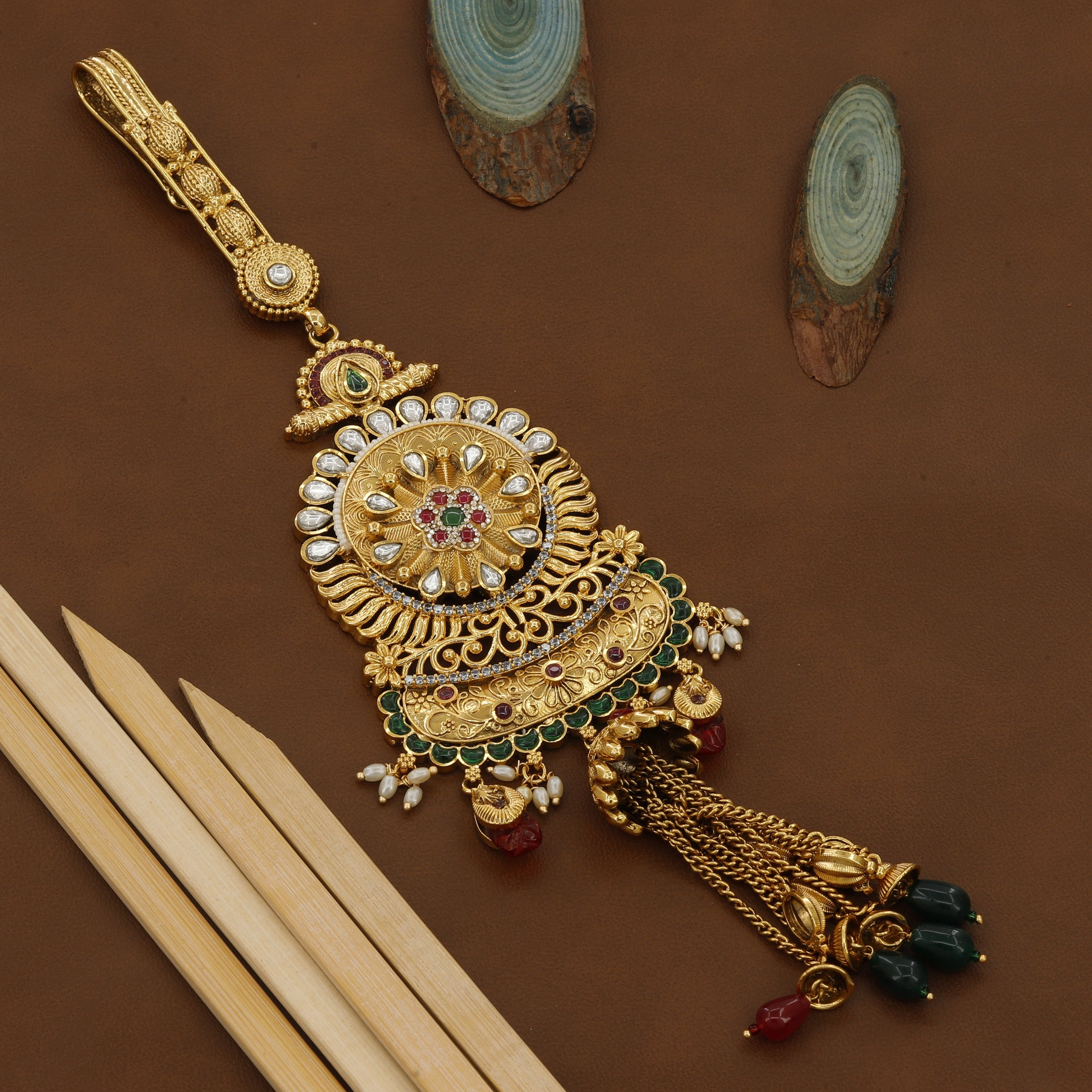 Antique Women Juda Includes Kundan