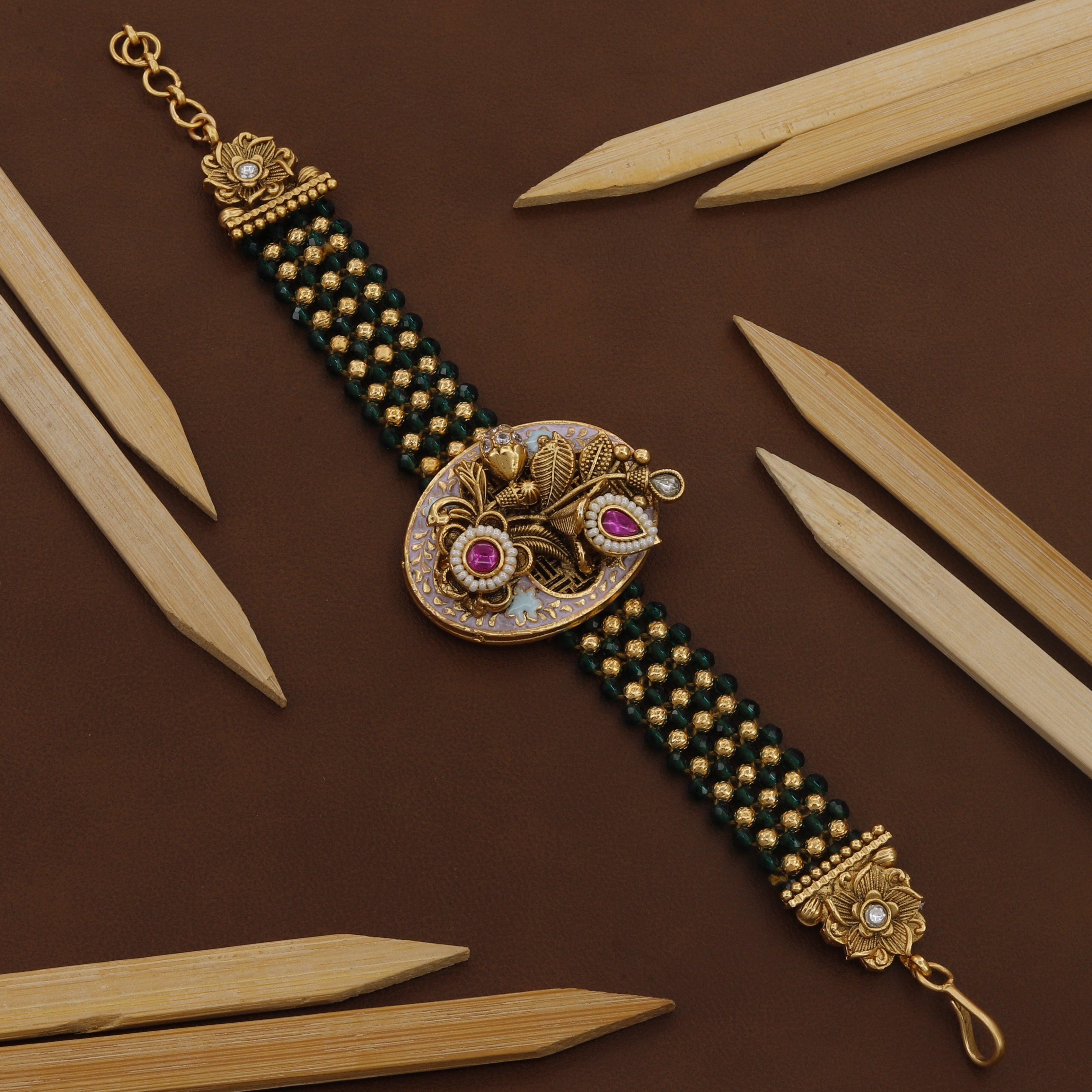 Flower Designer Loose Bracelet For Women
