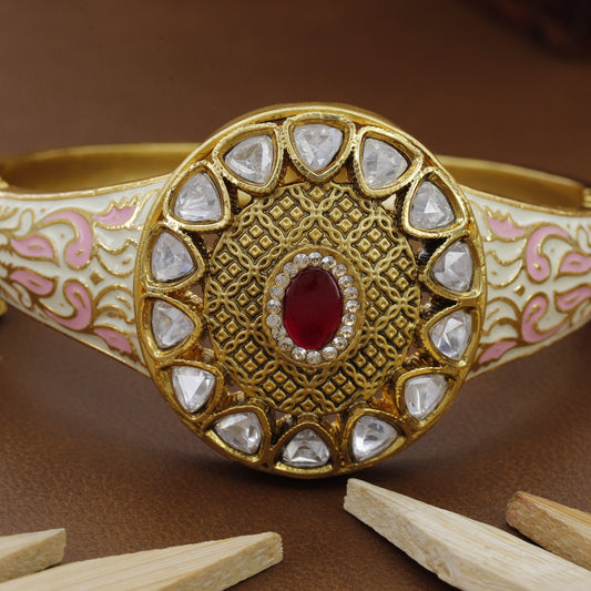 Circle Shape Design Antique Bangle Kada