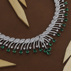 Marquise Cut Design Necklace Set For Women