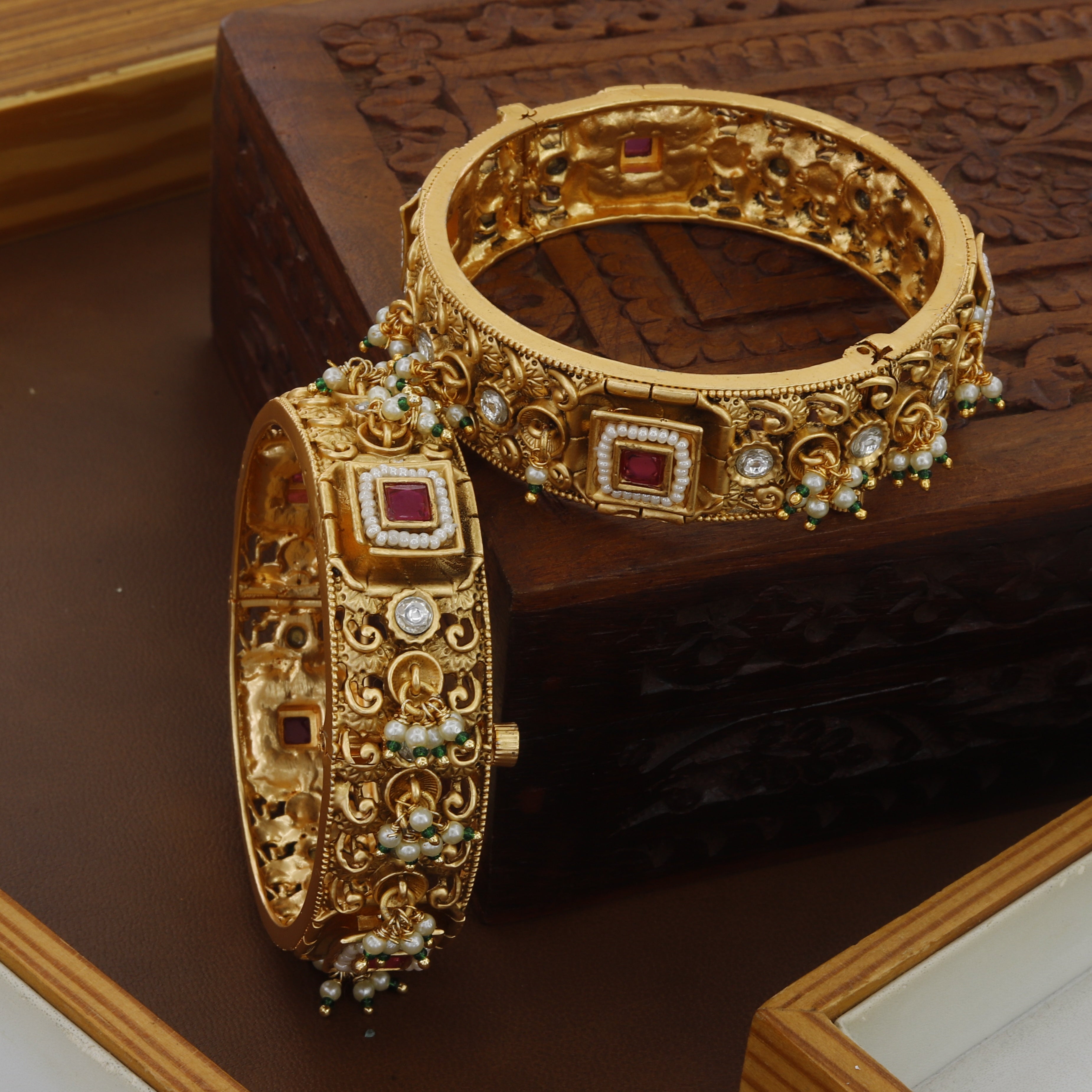 Antique Patla Includes Kundan