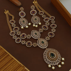Necklace Choker Set With Earrings