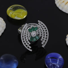 Diamond Ring Includes Marquise Cut Kundan