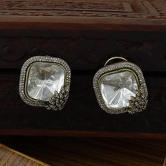 Kundan Big Antique Earrings For Women