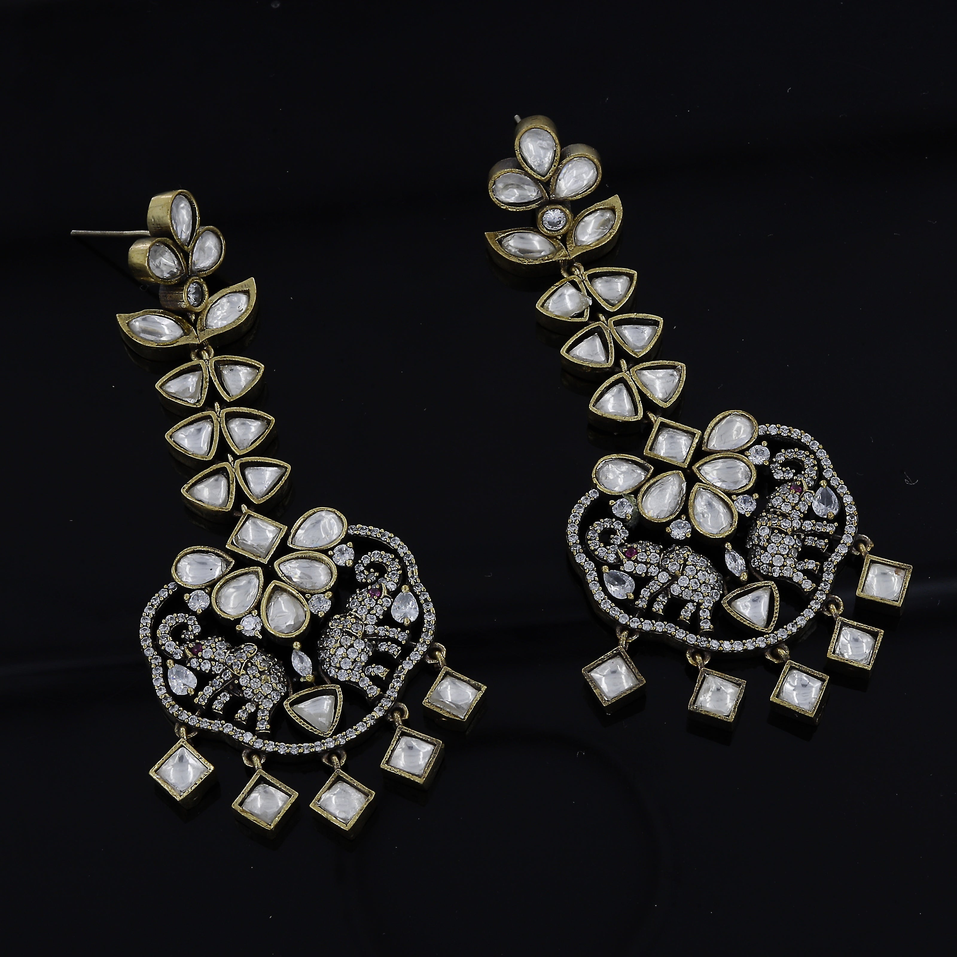 Long German Polish Earrings For Women