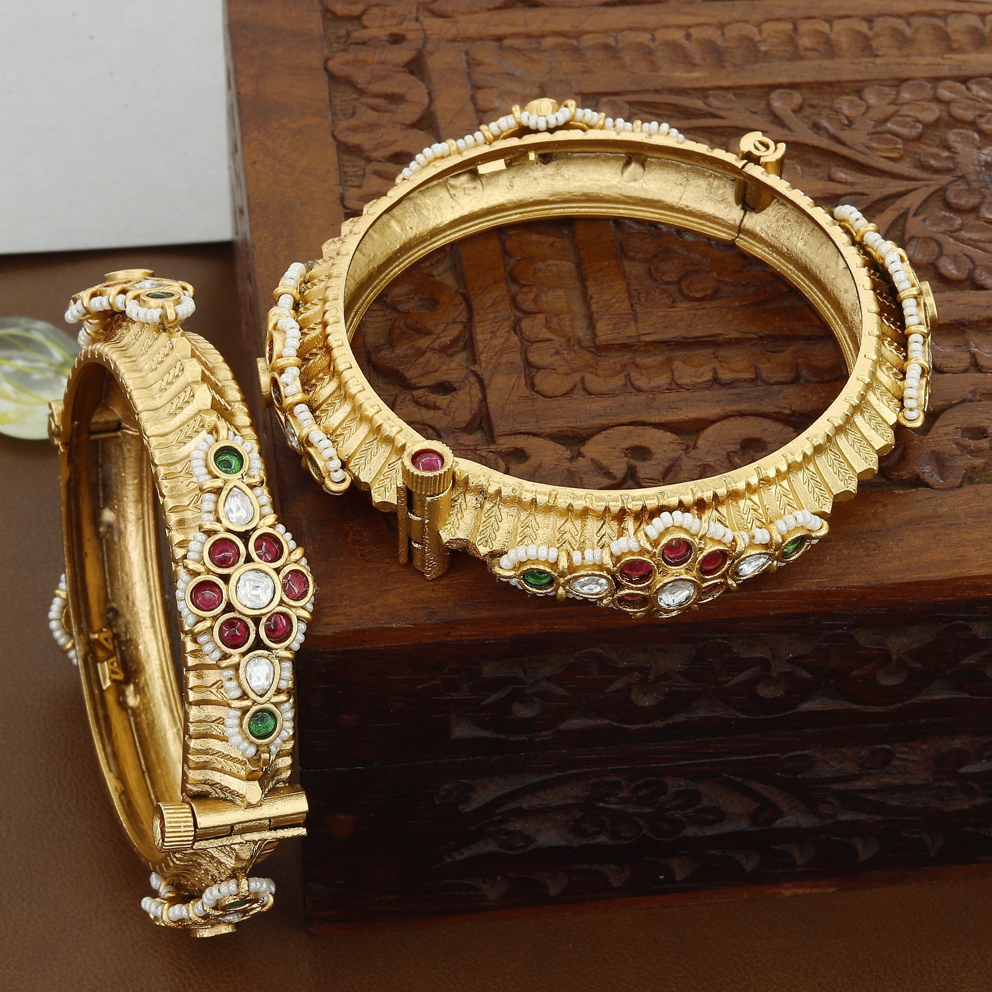 Antique Design Kundan Patla For Women