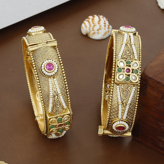 Antique Kundan Design Patla For Women