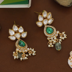 Antique Kundan Wedding earrings