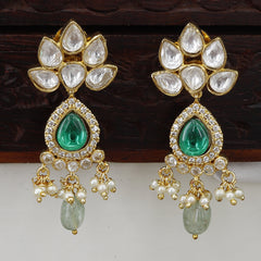 Antique Kundan Wedding earrings