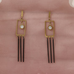 Square Party Wear Giftable Earrings